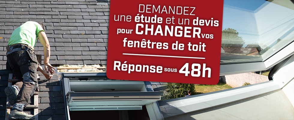 Changement de vos fenêtres de toit par Qualiconfort isolation - Finistère, Cote d'amor, Ile et Vilaine, Morbihan