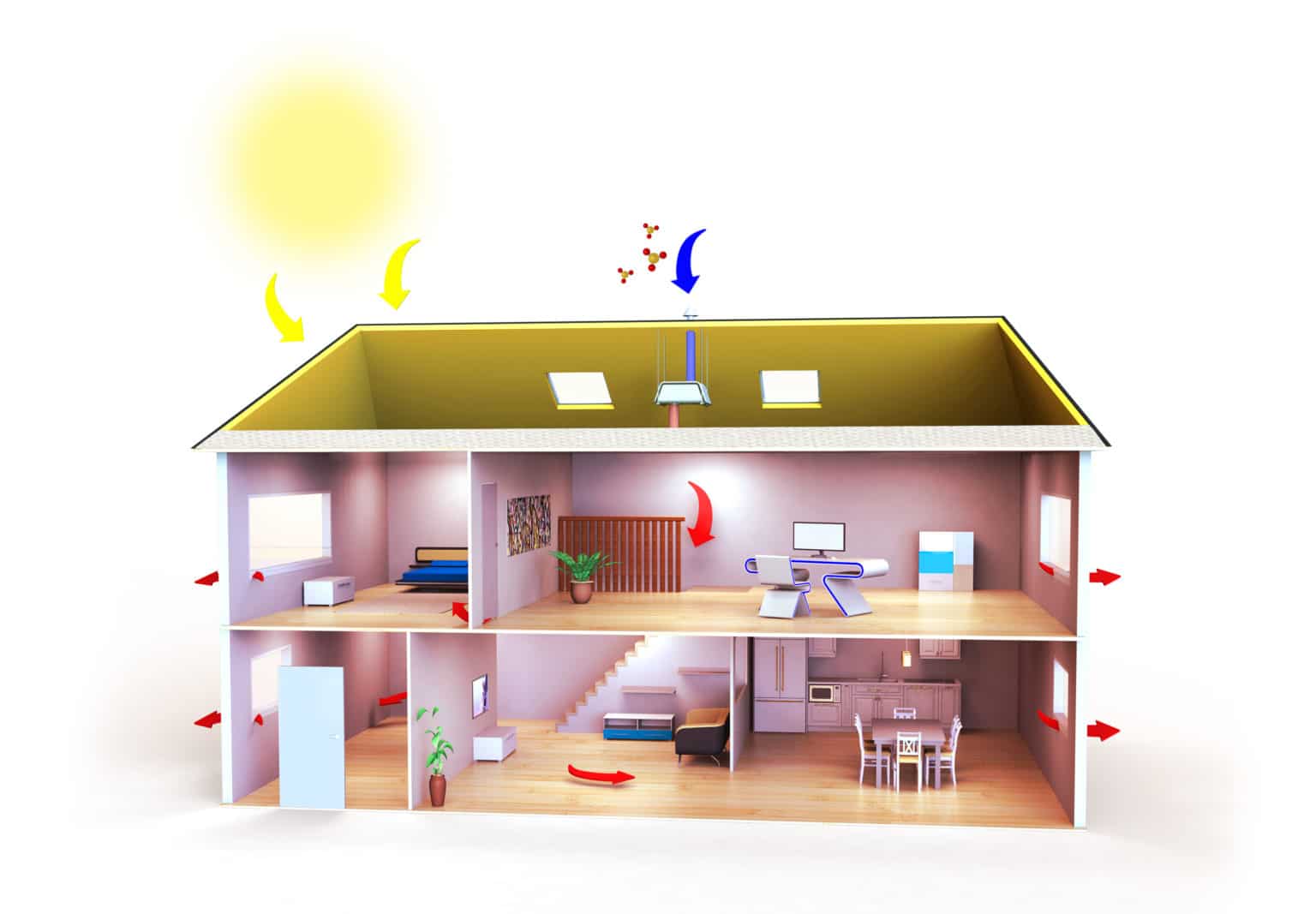 Ventilation par surpression VPS Box Qualiconfort entreprise isolation