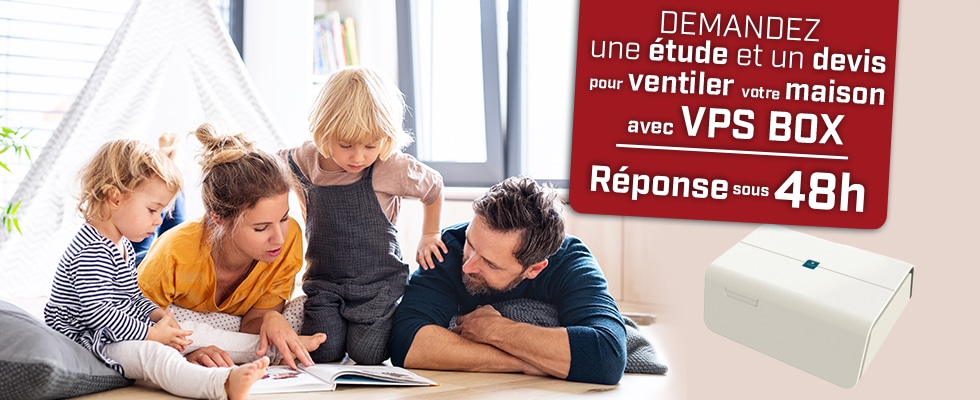 Ventilation par surpression - VPS Box - Qualiconfort - entreprise isolation