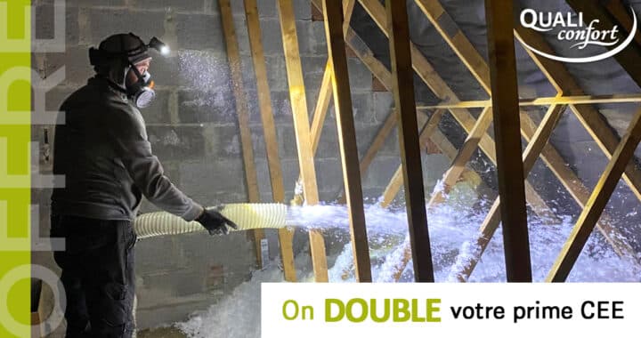isolation des combles prime CEE doublee