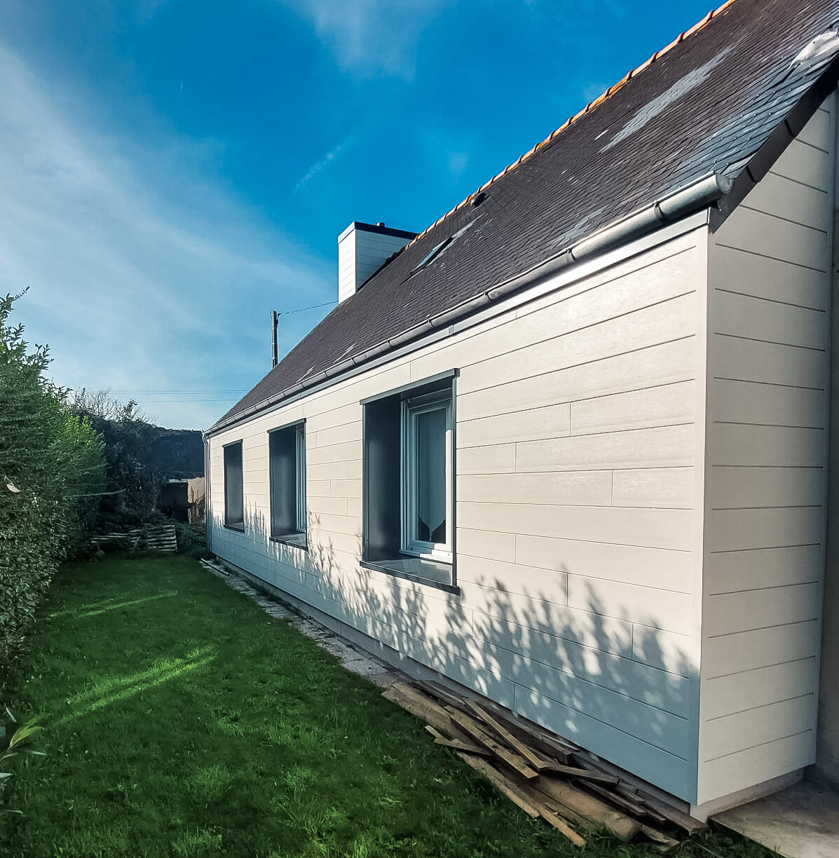 Isolation des murs extérieurs par bardage isolant