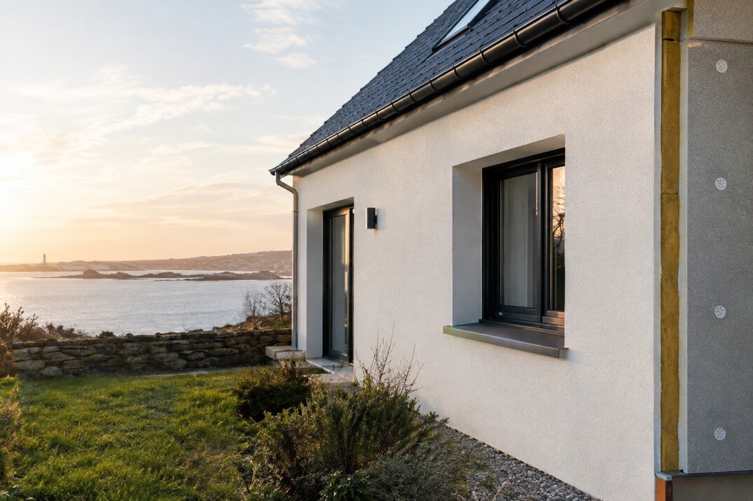 Isolation-par-lexterieur-d´une-maison-en-Bretagne
